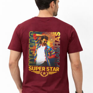 Prabhas Indias Biggest Super Star T-Shirt