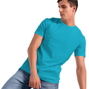 Teal Plain T-Shirt – Regular Fit